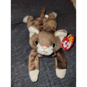 Ty Beanie Babies Pounce The Cat